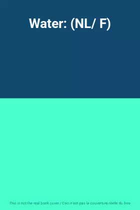 Couverture du produit · Water: (NL/ F)