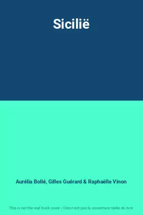 Couverture du produit · Sicilië