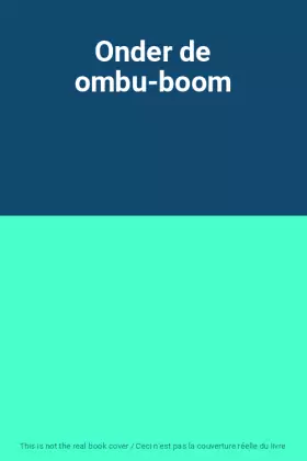 Couverture du produit · Onder de ombu-boom