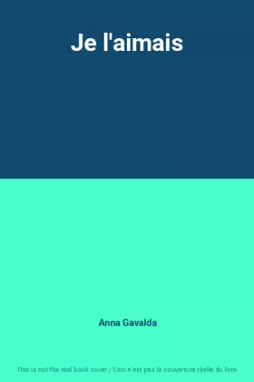 Couverture du produit · Je l'aimais