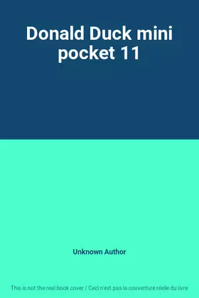 Couverture du produit · Donald Duck mini pocket 11