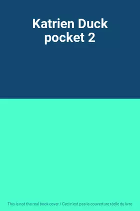 Couverture du produit · Katrien Duck pocket 2