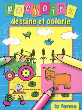 Couverture du produit · Pochoir bleu : la ferme