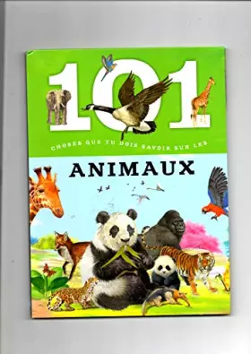 Couverture du produit · 101 Choses - Animaux