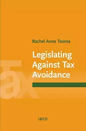 Couverture du produit · Legislating Against Tax Avoidance