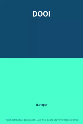 Couverture du produit · DOOI