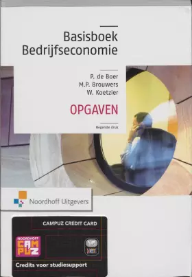 Couverture du produit · Basisboek Bedrijfseconomie - opgaven