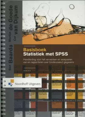 Couverture du produit · Basisboek Statistiek met SPSS