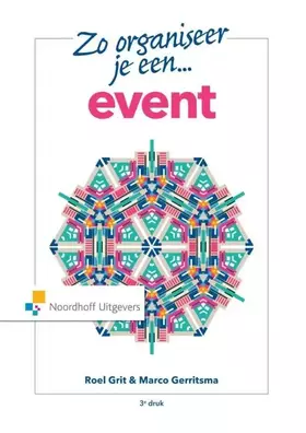 Couverture du produit · Zo organiseer je een event