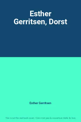 Couverture du produit · Esther Gerritsen, Dorst