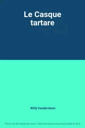 Couverture du produit · Le Casque tartare