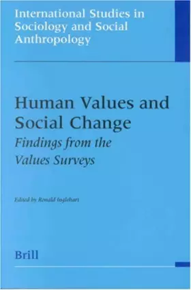 Couverture du produit · Human Values and Social Change: Findings from the Values Surveys