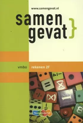 Couverture du produit · Vmbo rekenen 2F