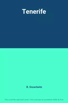 Couverture du produit · Tenerife