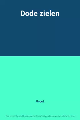 Couverture du produit · Dode zielen