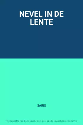 Couverture du produit · NEVEL IN DE LENTE