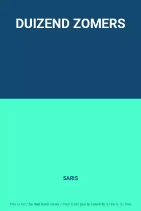 Couverture du produit · DUIZEND ZOMERS
