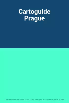 Couverture du produit · Cartoguide Prague