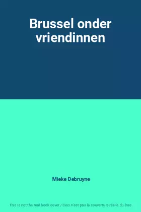Couverture du produit · Brussel onder vriendinnen