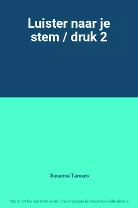 Couverture du produit · Luister naar je stem / druk 2