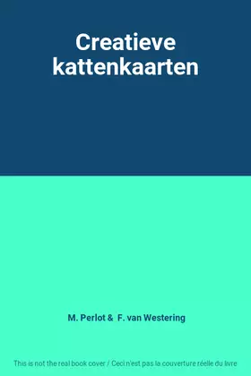 Couverture du produit · Creatieve kattenkaarten