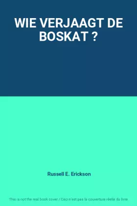 Couverture du produit · WIE VERJAAGT DE BOSKAT ?