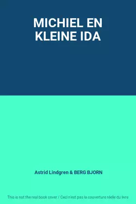 Couverture du produit · MICHIEL EN KLEINE IDA