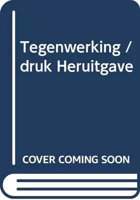 Couverture du produit · Tegenwerking