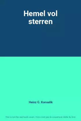 Couverture du produit · Hemel vol sterren
