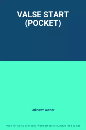 Couverture du produit · VALSE START (POCKET)