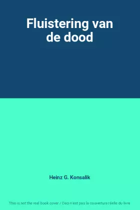 Couverture du produit · Fluistering van de dood