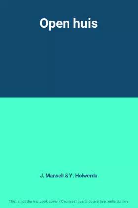 Couverture du produit · Open huis