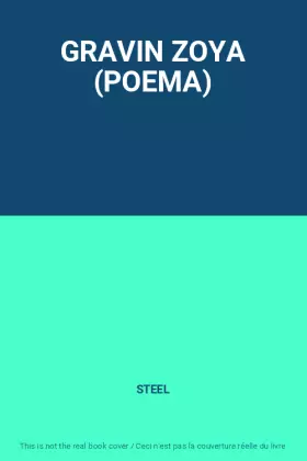 Couverture du produit · GRAVIN ZOYA (POEMA)