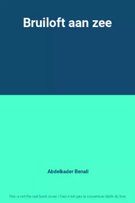 Couverture du produit · Bruiloft aan zee