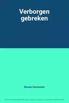 Couverture du produit · Verborgen gebreken