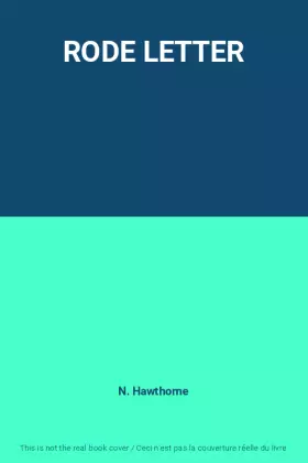 Couverture du produit · RODE LETTER