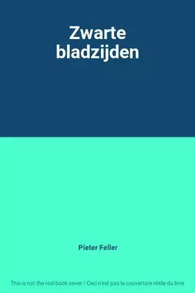 Couverture du produit · Zwarte bladzijden