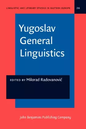 Couverture du produit · Yugoslav General Linguistics: 26