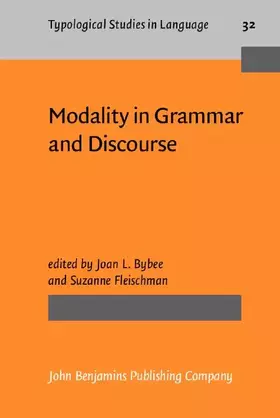Couverture du produit · Modality in Grammar and Discourse: 32