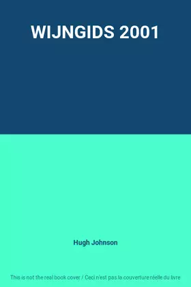 Couverture du produit · WIJNGIDS 2001