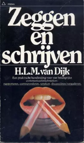 Couverture du produit · Zeggen en schrijven