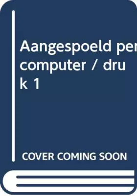 Couverture du produit · Aangespoeld per computer