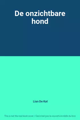 Couverture du produit · De onzichtbare hond