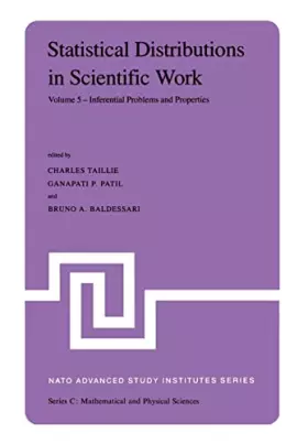 Couverture du produit · Statistical Distribution in Scientific Work: Inferential Problems and Properties