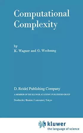 Couverture du produit · Computational Complexity