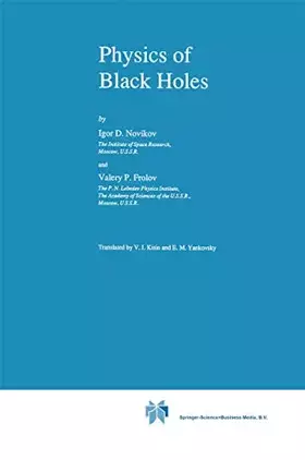 Couverture du produit · Physics of Black Holes: 27