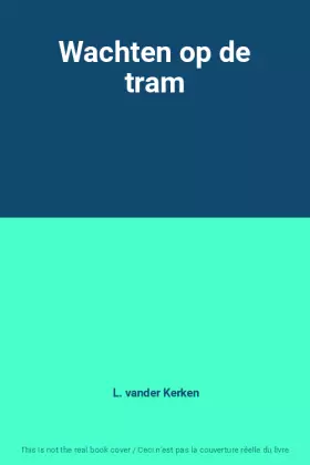 Couverture du produit · Wachten op de tram