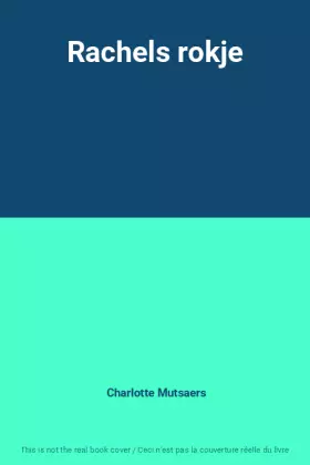 Couverture du produit · Rachels rokje