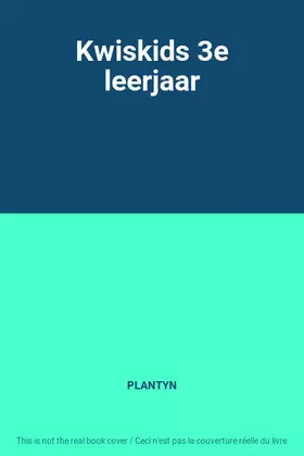 Couverture du produit · Kwiskids 3e leerjaar
