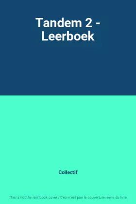 Couverture du produit · Tandem 2 - Leerboek